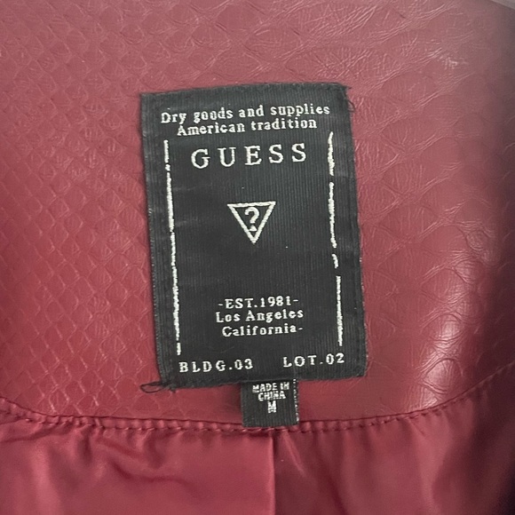GUESS leather jacket - Picture 4 of 4